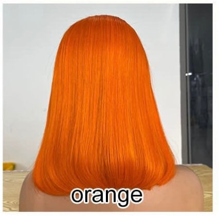 Colored Bob Wigs 13*4