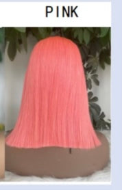 Colored Bob Wigs 13*4